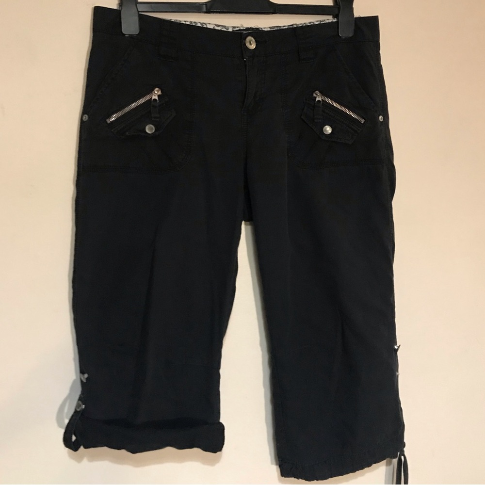 Y2K GASOLINE CAPRIS PANTS